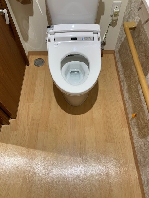 広島市東区戸坂　トイレクリーニング