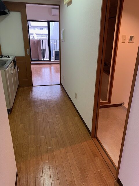広島市東区光町　マンション退去後 1K 現状回復クリーニング