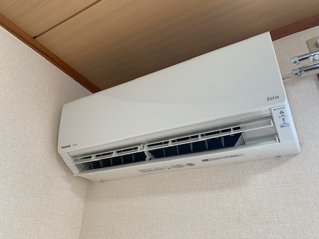 広島市東区中山北　パナソニック エアコンクリーニング