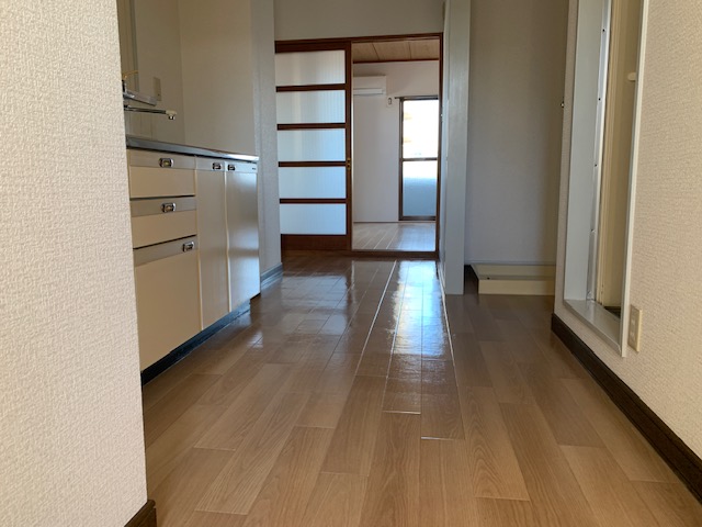 安芸郡府中町　1DKマンション退去後ハウスクリーニング