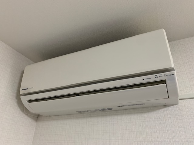 広島市東区温品 ノーマルエアコンクリーニング